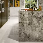 Керамограніт крупноформатний Casalgrande Padana Onici Onice Ghiaccio 120х278 Lucido 6,5mm (11570204) - Фото 2