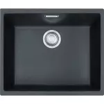 Кухонная мойка Franke Sirius SID 110-50, под столешницу, 52.5x44, тектонайт черный (125.0395.602) - Фото 1