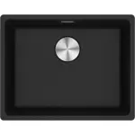 Кухонна мийка Franke Maris MRG 110-52, під стільницю, 55.3x43.3, граніт онікс (125.0701.776) - Фото 1