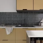 Плитка WOW Design, DNA Flash Bars Graphite Gloss 12.5х25 см, 10.5 мм (133477) - Фото 2