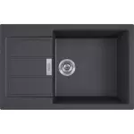 Кухонна мийка Franke Sirius S2D 611-78 XL, накладна, оборотна, 78x50, тектонайт чорний (143.0621.335) - Фото 1