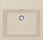 Кухонная мойка Franke Sirius SID 610-50, накладная, 56x53, тектонайт бежевый (143.0691.532) - Фото 1
