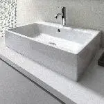 Керамическая раковина Duravit Vero Air 60x47см, белая (2350600027) - Фото 2