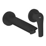 Смеситель для умывальника Grohe Eurosmart New M-Size, на стену, черный матовый (293382433) - Фото 1