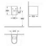 Напівп'єдестал для раковини Grohe Euro Ceramic (39201000) - Фото 3