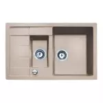 Кухонна мийка Teka Astral 60 B-TG врізна, гранітна, бежева (40143526) - Фото 1