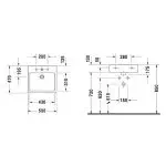 Раковина на столешницу Duravit Vero 600х380, белый (0455600000) - Фото 4