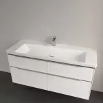 Комплект накладного умивальника Villeroy&Boch Subway 3.0 з тумою Villeroy&Boch Subway 3.0, Taupe (4A70D2R1/C60200VM) - Фото 5
