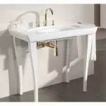 УЦІНКА: Умивальник Villeroy&Boch LA Belle 100х49 на 1 отвір, білий (612411R2) - Фото 2