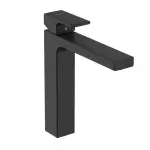 Смеситель для умывальника Hansgrohe Vernis Shape 190 с донным клапаном pop-up, Matt Black (71562670) - Фото 1