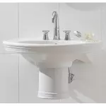 УЦІНКА: Напівп'єдестал Villeroy&Boch Amadea, білий (721500R1) - Фото 2