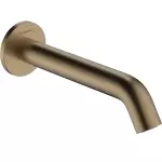 Вилив Hansgrohe Tecturis S на ванну з виступом 198 мм, Brushed Bronze (73411140) - Фото 1