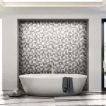 Керамограніт Floor Gres B&W White NATURALE R9 6mm 120x280 RET (765518) - Фото 2
