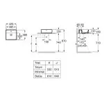 Раковина на стільницю Roca Alter (A3270MM000) - Фото 2