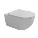 Унитаз подвесной с крышкой Flaminia App sistema Goclean, белый матовый (AP118G-LAT-MILKY-WHITE_APCW10LAT) - Фото 1