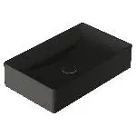 Раковина на стільницю Globo T-Edge 60x38х14 см, чорний (B6R63AR) - Фото 1