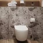 Клавіша змиву Edplit Invici Tile Touch, прихована, сумісна з Geberit Sigma, Delta, TECE (E10005) - Фото 2