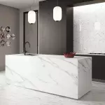 Керамічний граніт Emil Ceramica Tele di Marmo, Statuario Michelangelo Rett 60x120 Nat 9,5 mm (ED47) - Фото 2