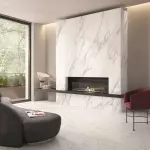 Керамічний граніт Emil Ceramica Tele di Marmo, Statuario Michelangelo Rett 60x120 Nat 9,5 mm (ED47) - Фото 3