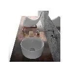 Умивальник на стільницю Globo Forty3 35х35 см, білий (FO035BI) - Фото 2