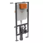 Система інсталяції Quarter Bath для підвісного унітазу з бачком 3/6 л (GRZ4103) - Фото 1