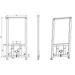 Інсталяція для біде Quarter Bath (GRZ4109) - Фото 2