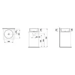 Раковина накладна Laufen Savoy (H8129420001121) - Фото 2