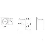 Раковина настільна Laufen Pro (H8129620001091) - Фото 3