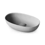 Умывальник накладной PAA Bella, Silkstone, без перелива, 65х39, Tinted Grey (IBELS_02) - Фото 1