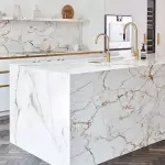 Керамогранит Marazzi Grande Marble Look Golden White Rt 120х240 6mm (M8AD) - Фото 2