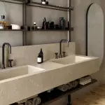 Керамогранит Marazzi Grande Stone Look Limestone Sand Satin Stuoiato 160х320 Rett. 6mm (MAM5) - Фото 2