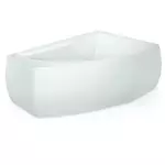 Ванна акриловая Pool Spa Aquamarina 175x100 (правая), ножки, панель без рамы, белый (PWAI510ZN000000_PWOI610OP000000) - Фото 2