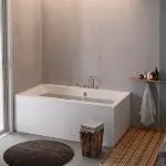Ванна прямокутна акрилова Pool Spa Windsor 190x85 см з ніжками (PWPNN10ZN000000) - Фото 1