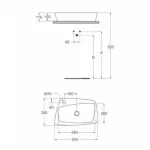 Умывальник на столешницу Ideal Standard Simply Uintensive 55х35, белый (T097301) - Фото 2