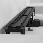 Душовий канал Waterway Stream 850 мм чорний з решіткою LINE (WSB900001N2) - Фото 3
