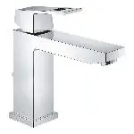 Смеситель для раковины Grohe Eurocube с донным клапаном (23445000) - Фото 1