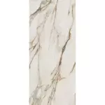 Керамограніт крупноформатний ABK Sensi Signoria CALACATTA VENA ORO 120x280 lux rett. 6 мм (0008839) - Фото 1