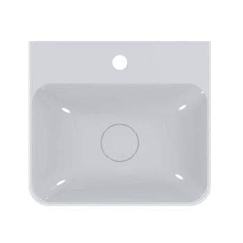 Умивальник накладний Miraggio Seed, 39х43, білий глянсовий&#8230; - Фото №2