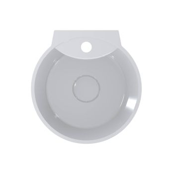 Умивальник підвісний Miraggio Smart, 37х36, круглий,&#8230; - Фото №2