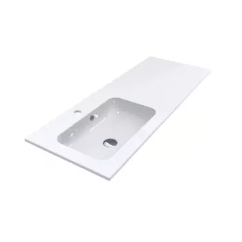 Умивальник врізний/накладний Miraggio Della 1200 L,&#8230; - Фото №1