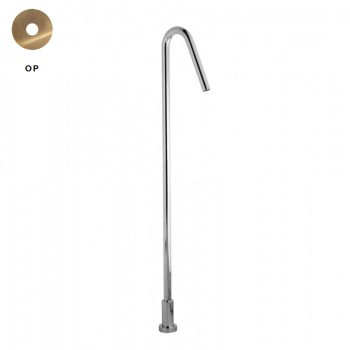 Вилив для ванни Bongio Aqua, підлоговий, Brushed Gold (00985OP70)