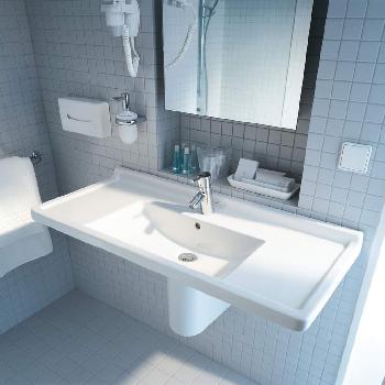 Умивальник 105 см меблевий Duravit Starck 3 (0304100000) - Фото №2