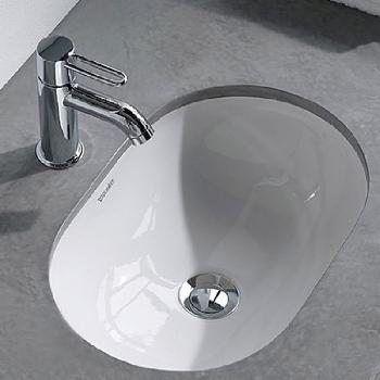 Раковина, що вбудовується Duravit D-Code 56 см (0338560000) - Фото №2