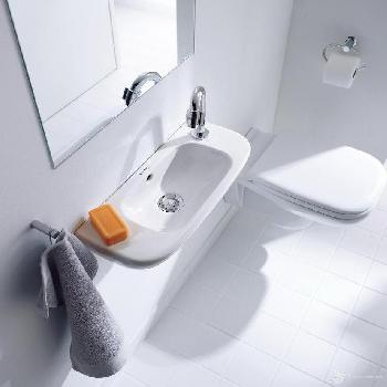 Раковина Duravit D-Code 220х500 см, отвір для змішувача праворуч (07065000082)