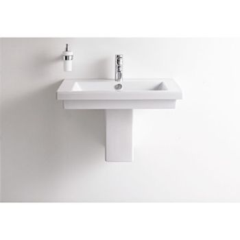 УЦІНКА: Напівп'єдестал Duravit 2nd Floor, білий (0857160000) - Фото №2