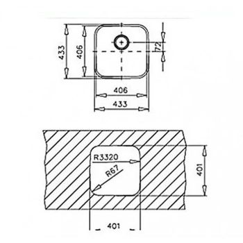 Кухонна мийка під стільницю Teka Be 40.40 нерж. сталь&#8230; - Фото №2