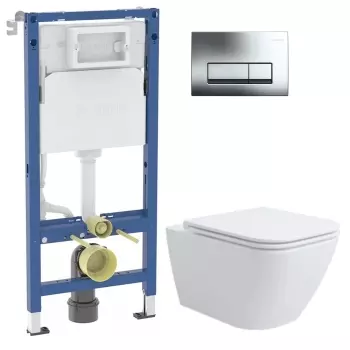 Комплект унитаза подвесного с крышкой Waterway GOLF&#8230; - Фото №1