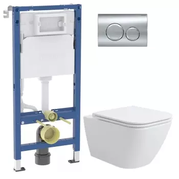 Комплект унитаза подвесного с крышкой Waterway GOLF&#8230; - Фото №1