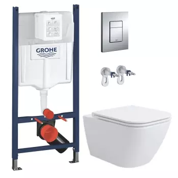 Комплект унитаза подвесного с крышкой Waterway GOLF&#8230; - Фото №1