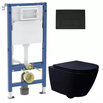 Комплект унитаза подвесного с крышкой Waterway ROCK&#8230; - Фото №1